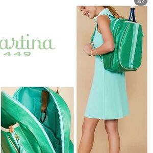 SPARTINA 449 armada pickleball backpack in greenbriar